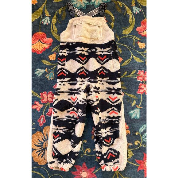 NWOT Free People Movement Hip The Slopes Salopette Fleece Jumpsuit Size Large - Picture 6 of 11